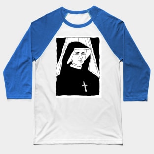 Saint Faustina Baseball T-Shirt